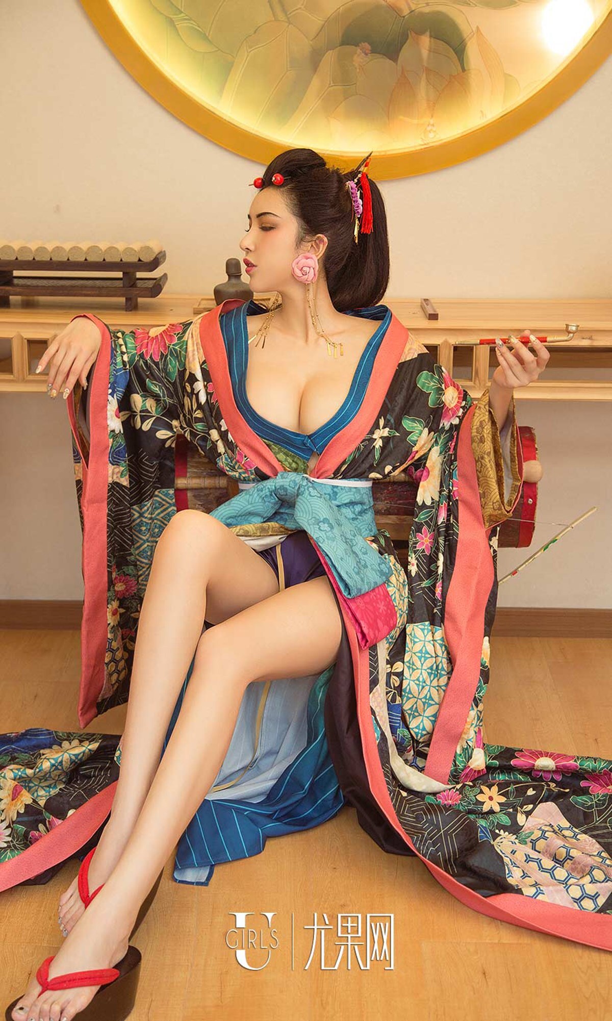 [爱尤物]2018APP NO.1170 陈果果&孟十朵&球球一艺伎回忆录